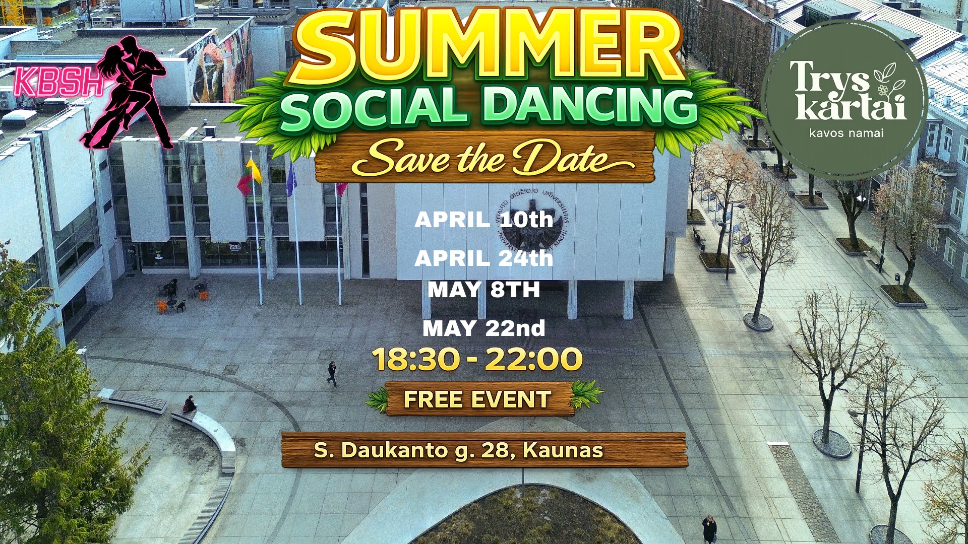 🌿 SUMMER SOCIAL DANCING KBSH X TRYS KARTAI🌿