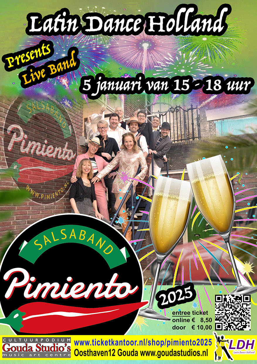 Happy New Years Party met Salsaband PIMIENTO