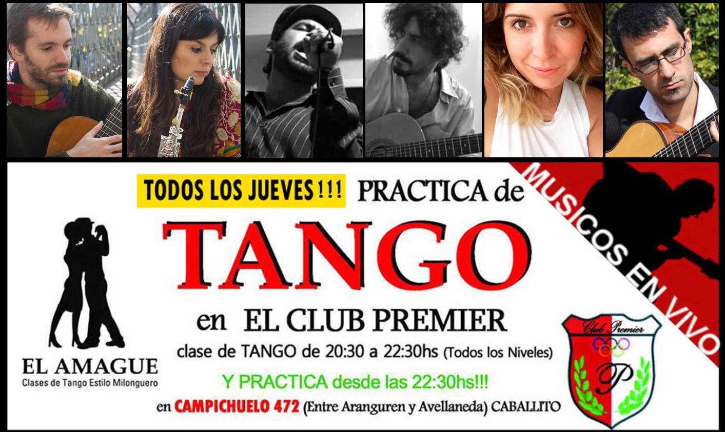 Practica-Milonga! La Garufa de "El Amague" jueves 8 de Junio!