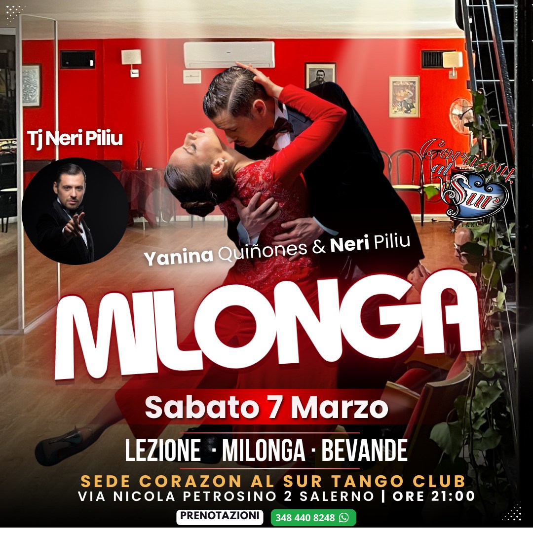 Milonga Argentina a Salerno