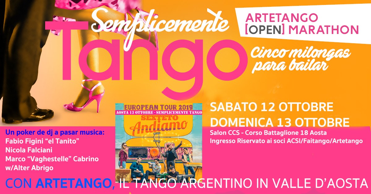 Semplicemente Tango - ArteTango (Open) Marathon