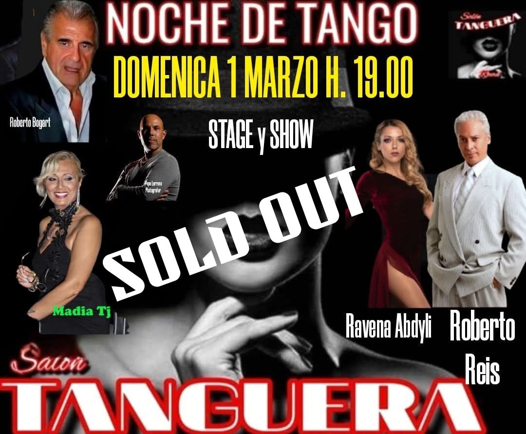 "TANGUERA!" GRAN NOCHE DE TANGO ARGENTINO TRADICIONAL - Via degli Angeli 146 Roma