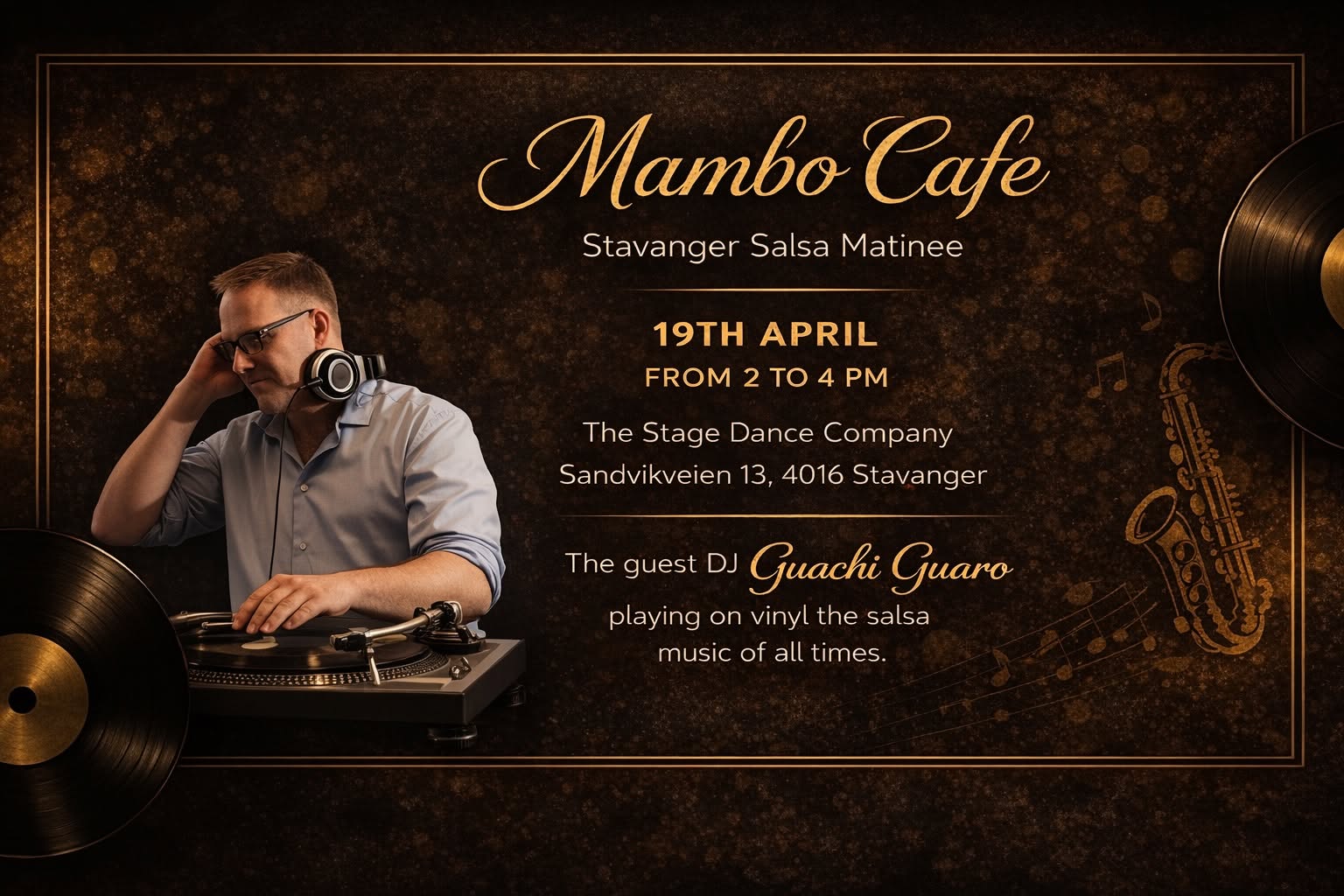 MAMBO CAFÉ SØNDAG 19 APRIL