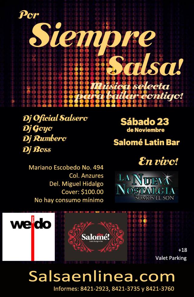 Por Siempre Salsa!