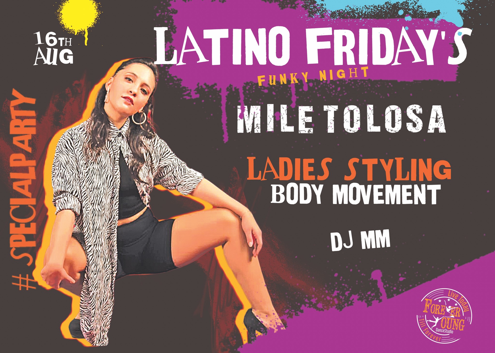 Funky Night - Salsa Ladies Styling Workshop - Mile Tolosa