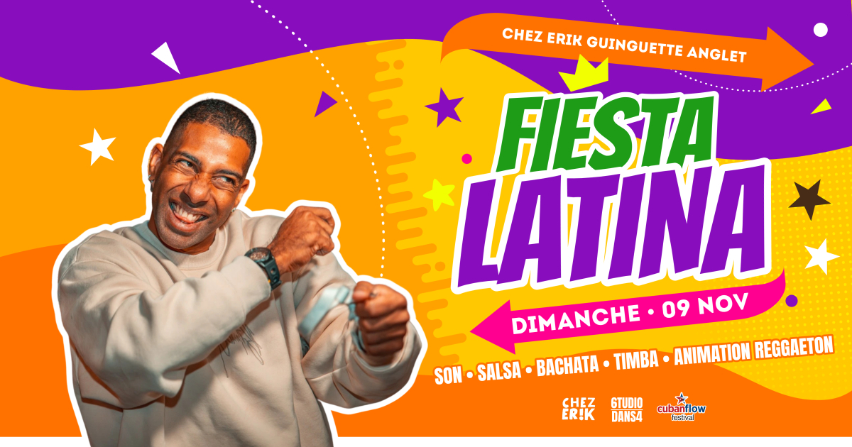 1er ANNIVERSAIRE DE LA FIESTA LATINA à CHEZ ERIK