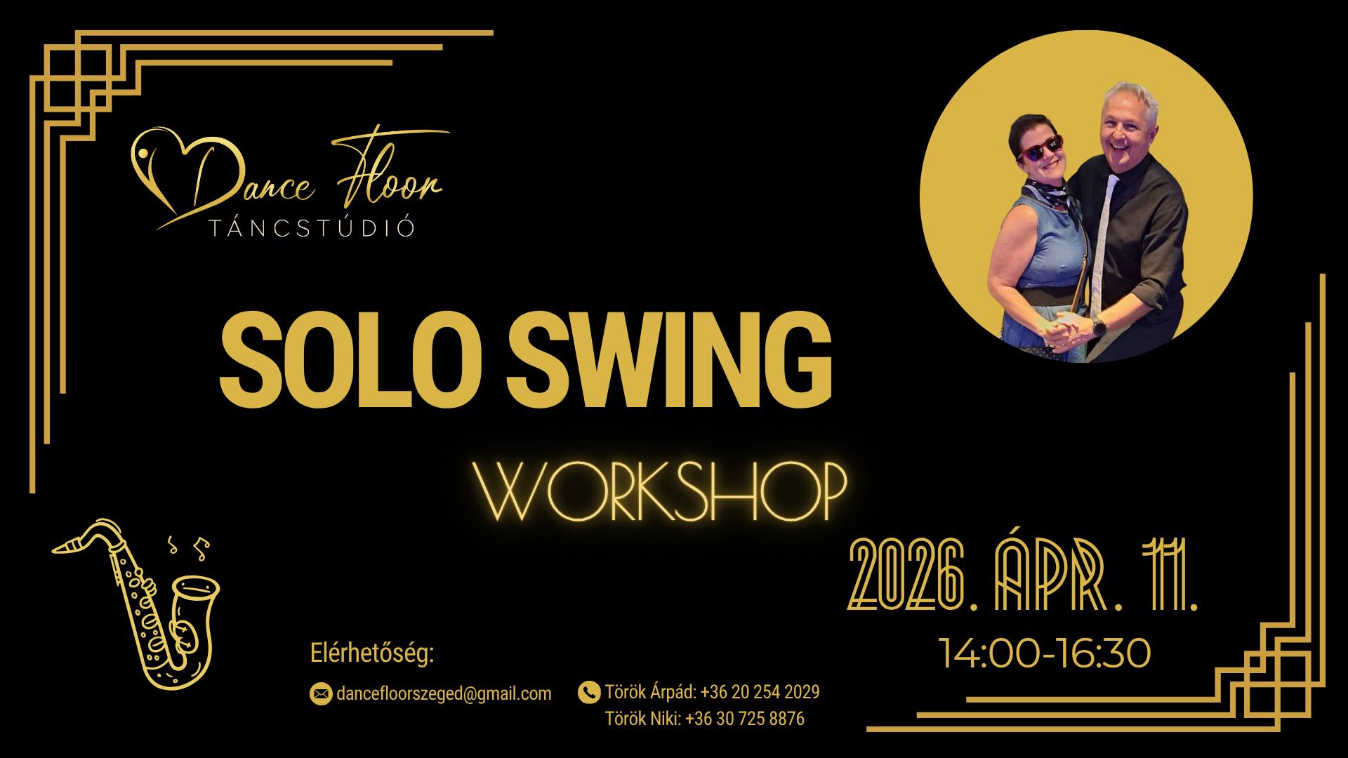 SOLO SWING WORKSHOP - a DanceFloor Táncstúdióban!