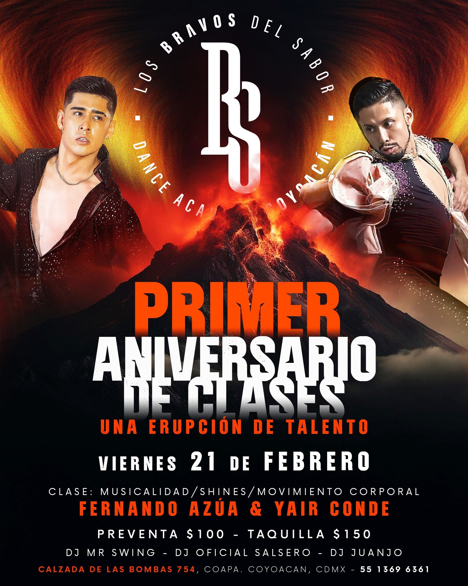 LOS BRAVOS DEL SABOR DANCE ACADEMY 1er aniversario de clases!