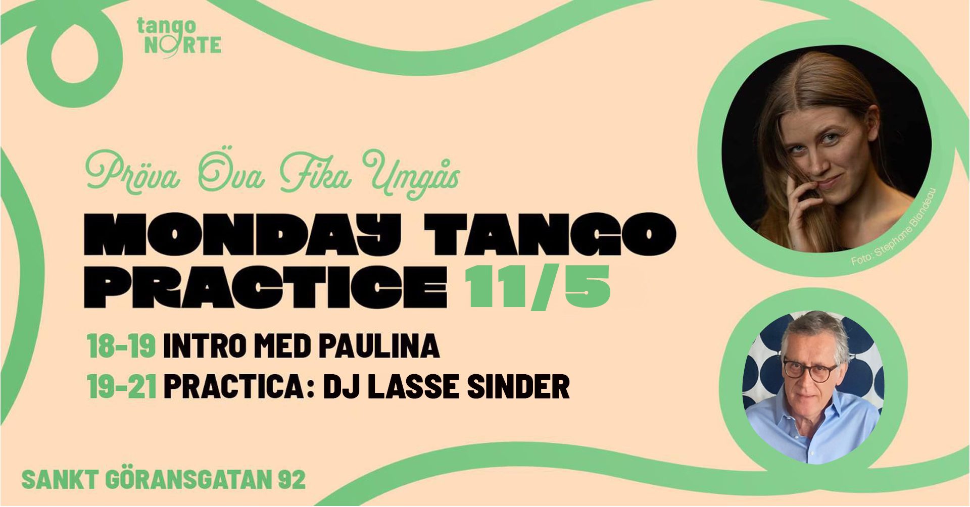 MONDAY TANGO PRACTICE - BÖRJA DANSA MILONGA!
