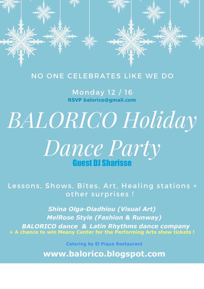 Holiday dance party