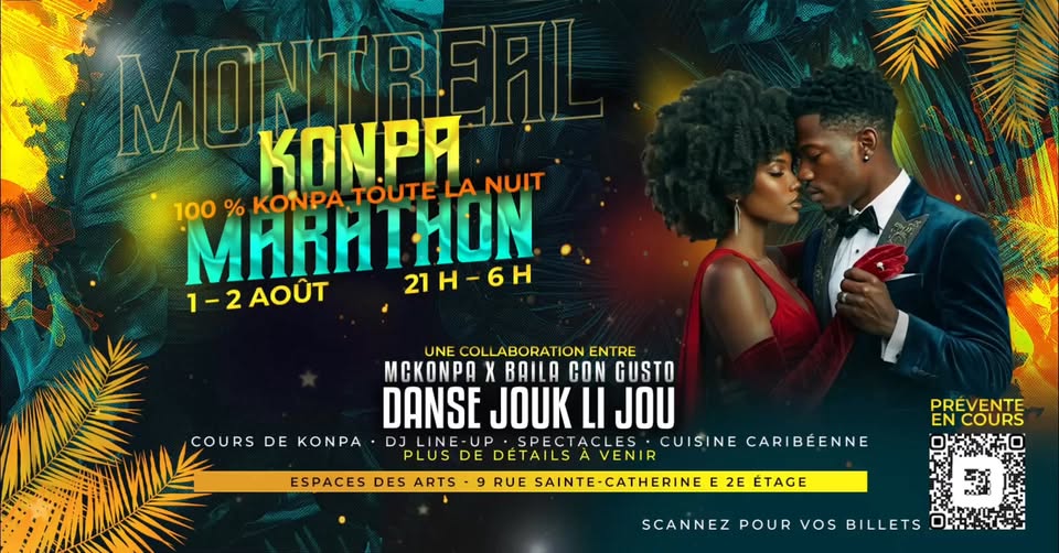 🇭🇹🔥 MARATHON KONPA DE MONTRÉAL 1RE ÉDITION