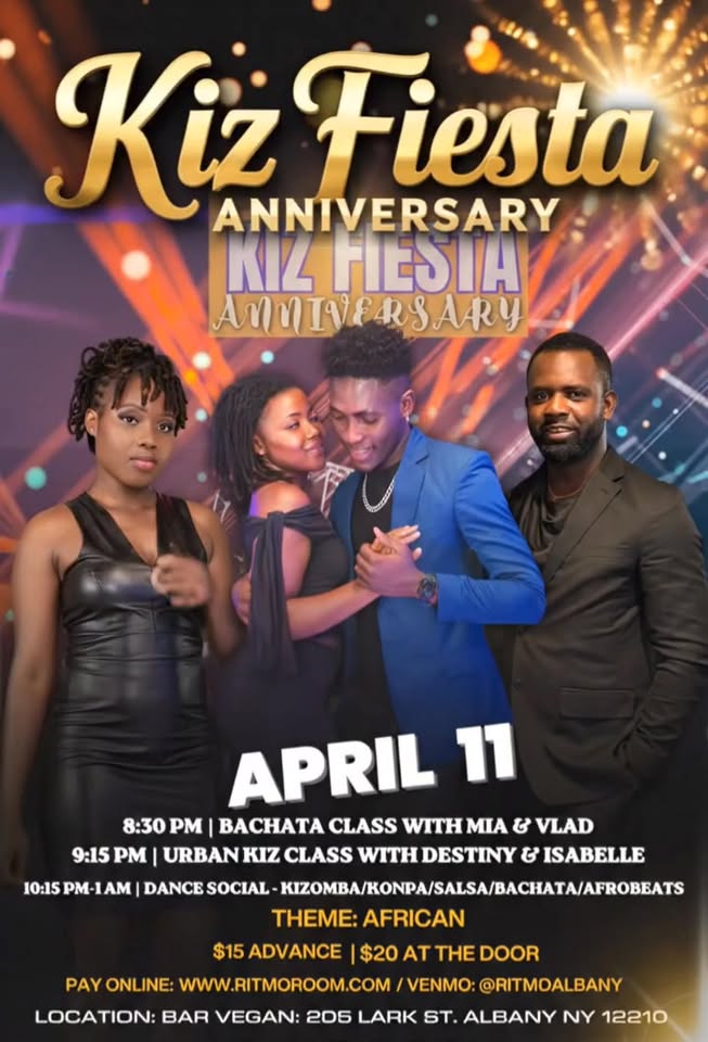 Kiz Fiesta (Saturday at Bar Vegan): 1st Anniversary Social! 🥂