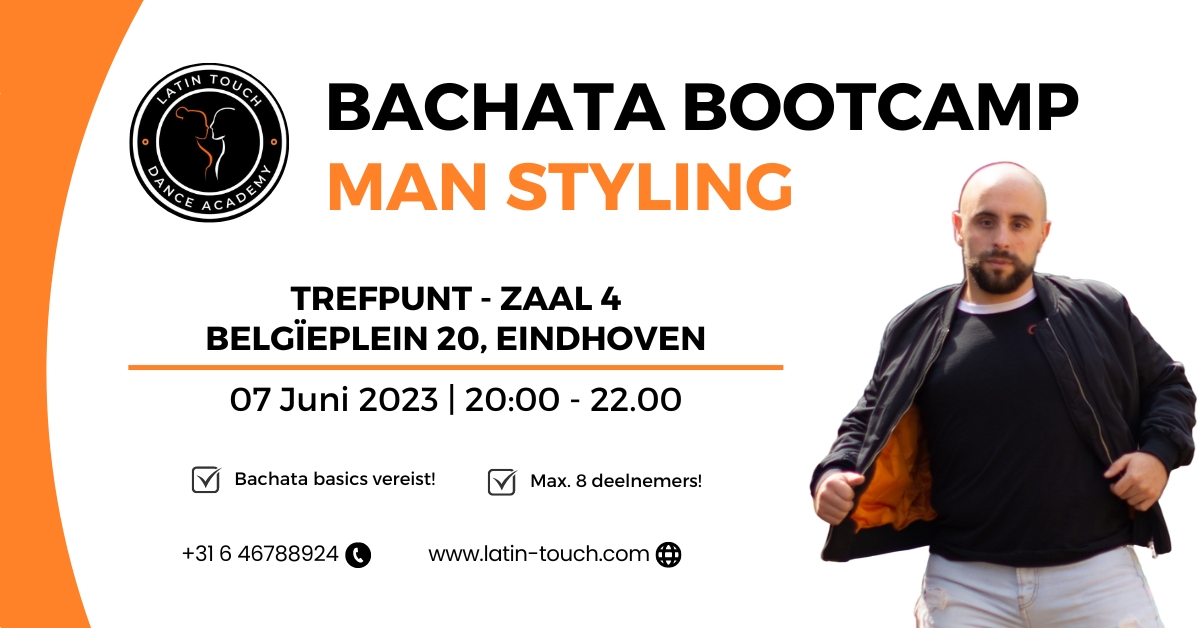 BOOTCAMP BACHATA MEN STYLING BEG-IMP LEVEL