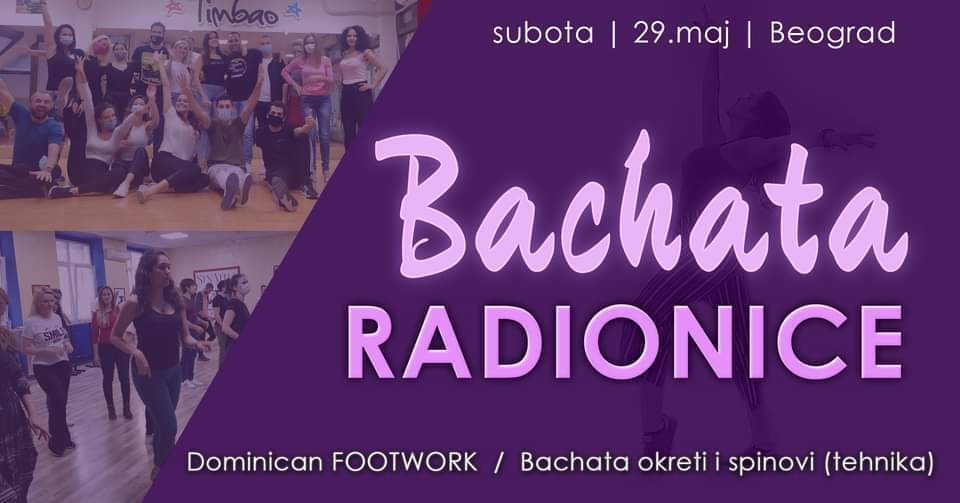 Bachata drop-in radionice 29.maj