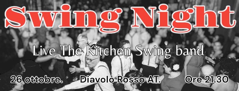 Swing Night al Diavolo Rosso-Live The Kitchen Swing Band