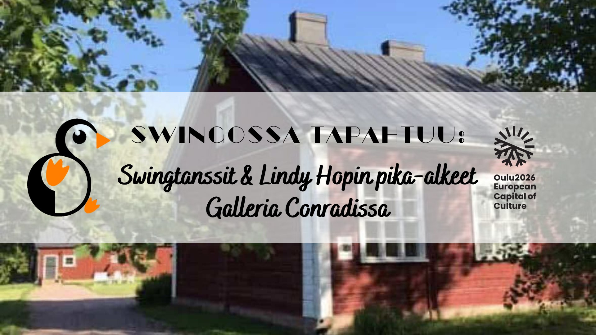 Swingtanssit & lindy hopin pika-alkeet Galleria Conradissa