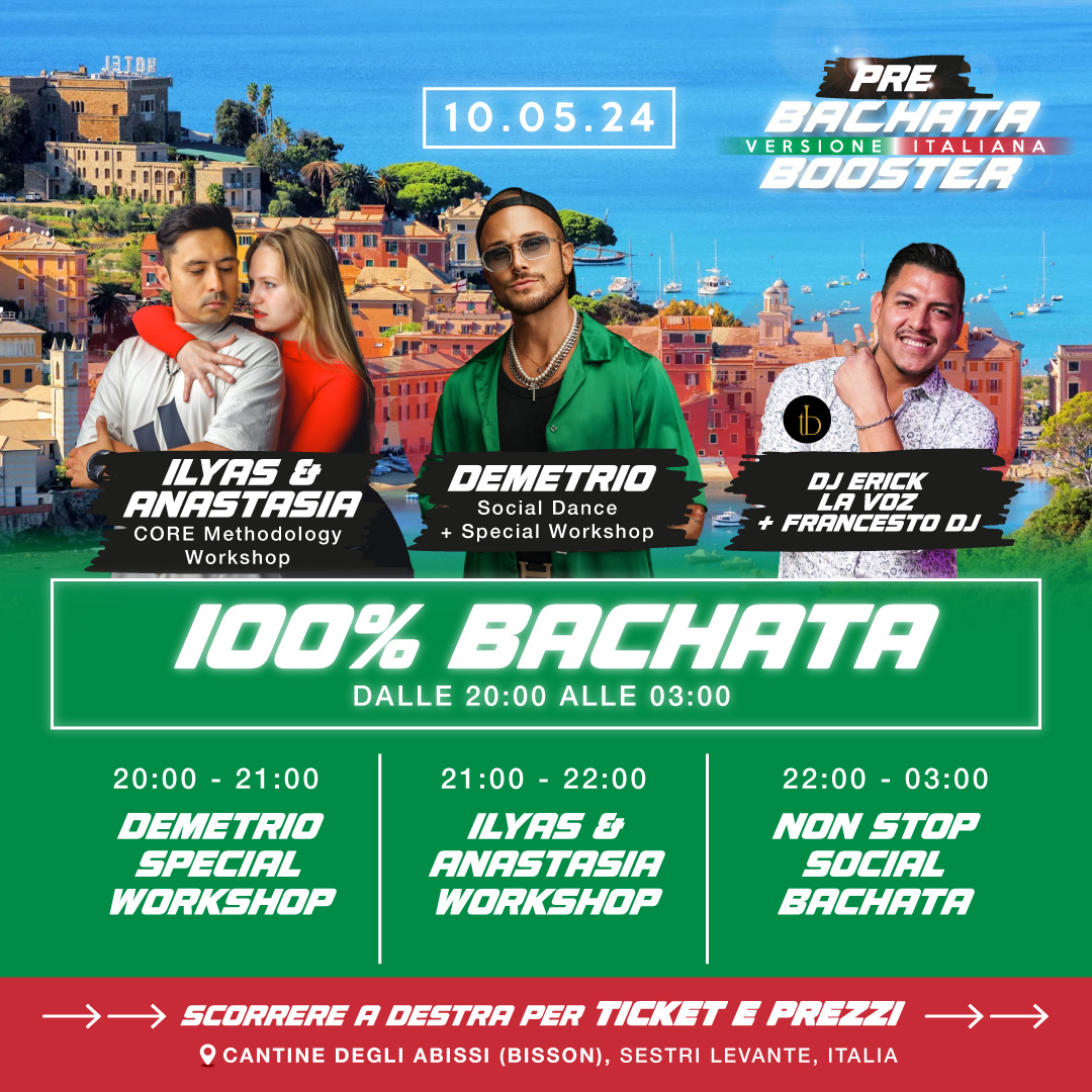 PRE-BACHATA BOOSTER VERSIONE ITALIANA - Demetrio Special Guest