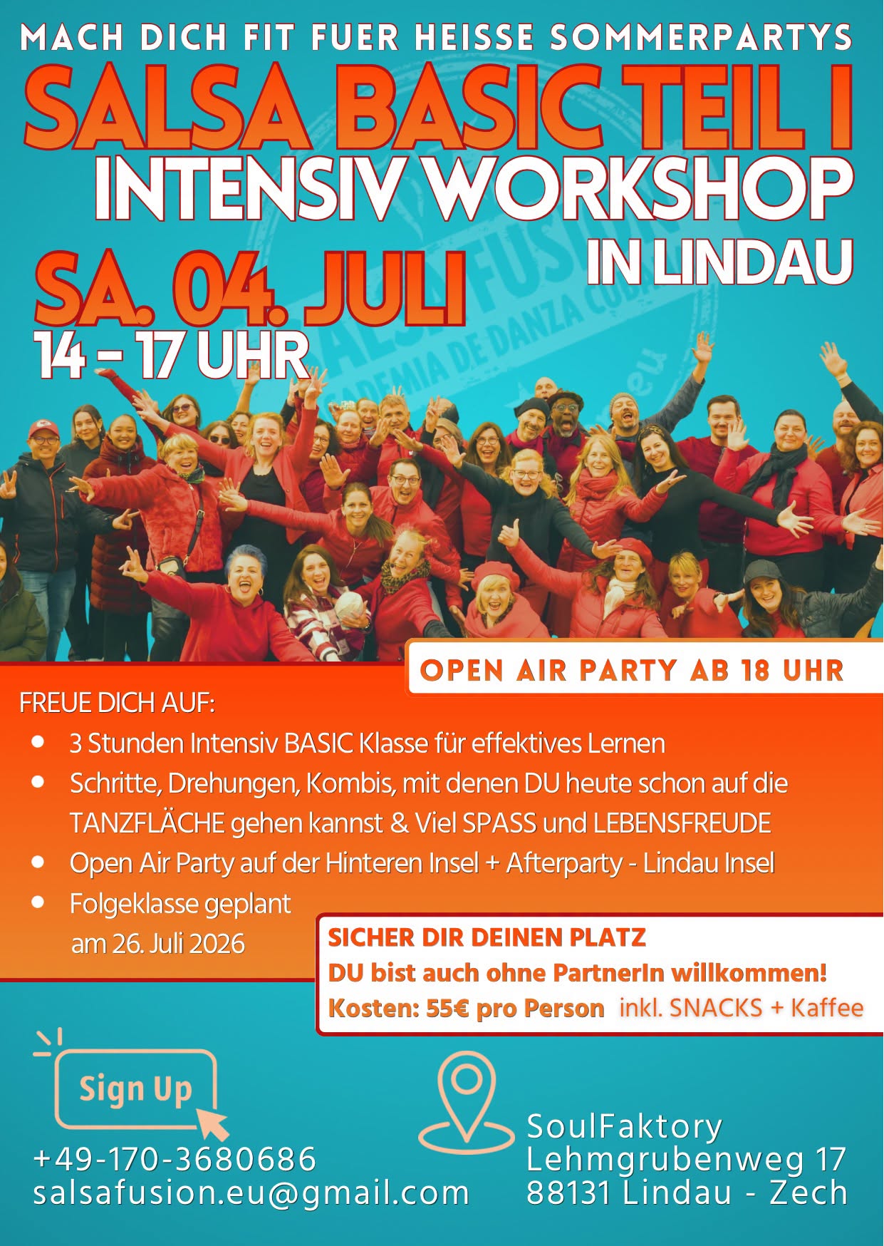 Salsa Intensiv Basic Workshop Teil I