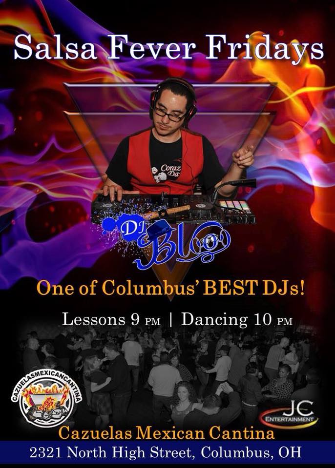 Salsa Fever Friday’s at Cazuelas Grill