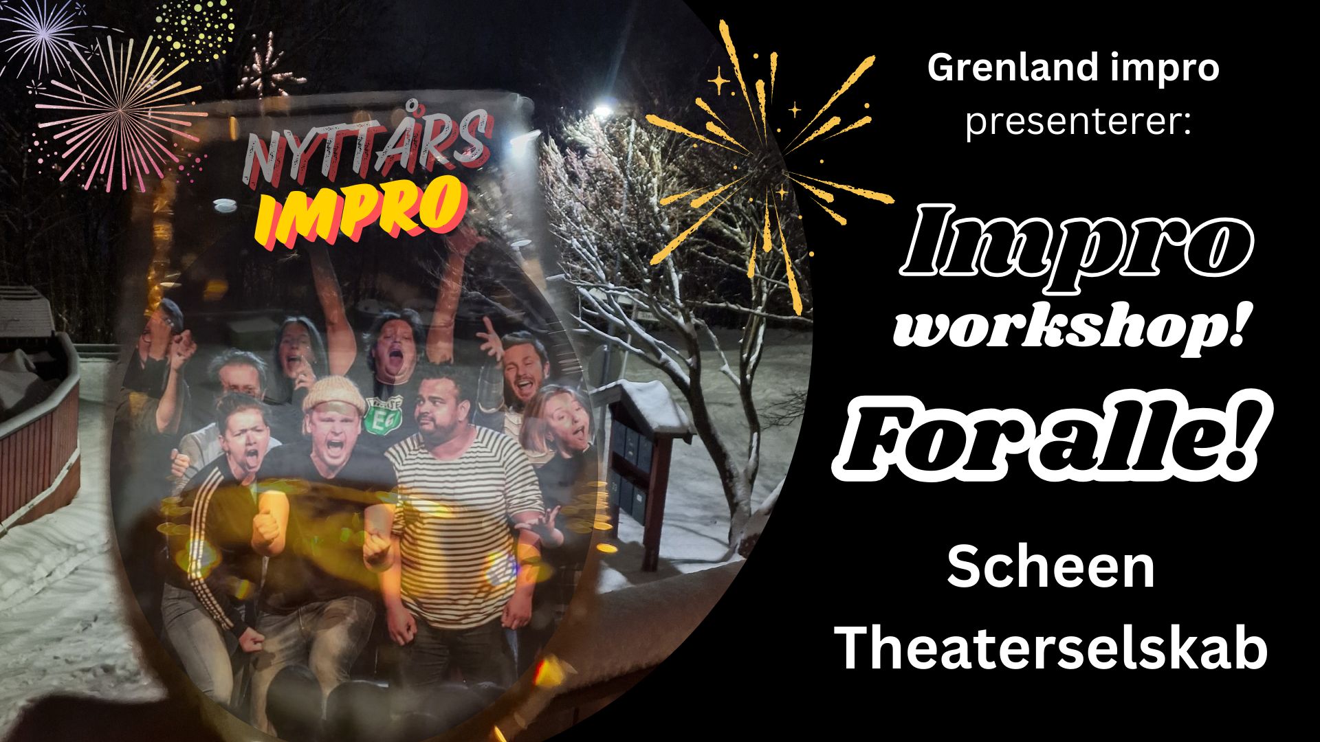 Impro-workshop for alle! Grenland Impro