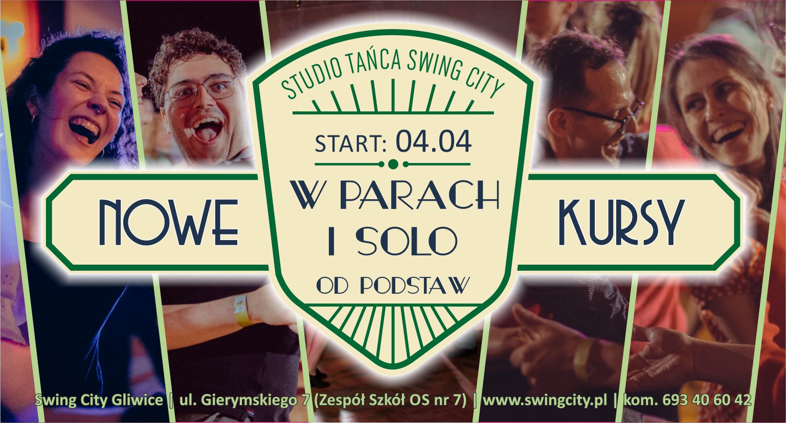 Nowe Kursy Tańców Swingowych w Gliwicach Solo i W Parze