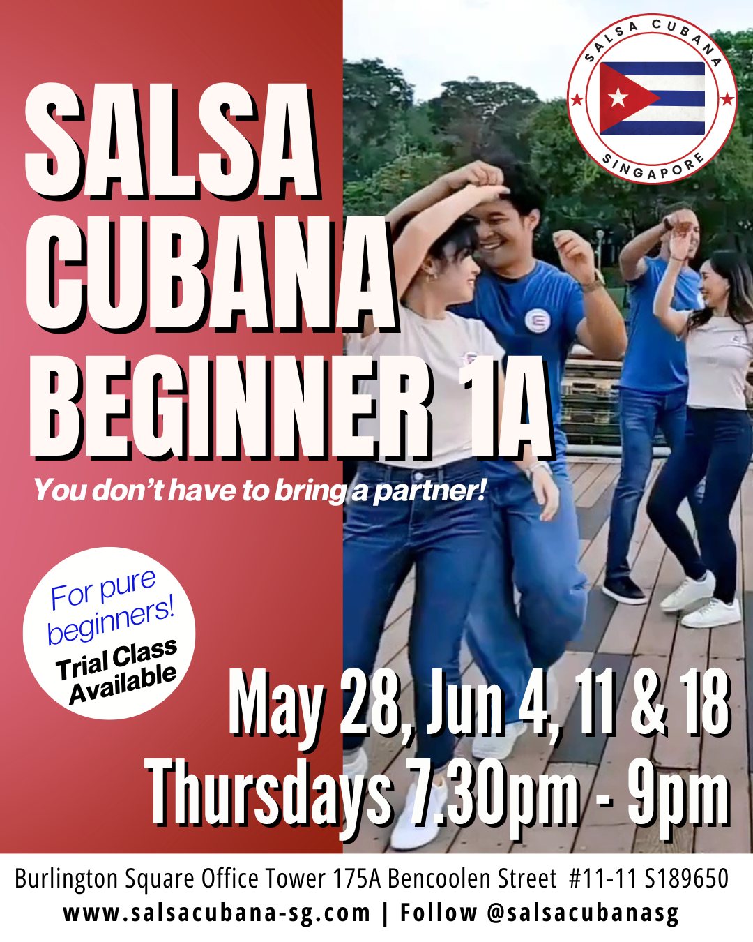 Salsa Cubana Beginner 1A