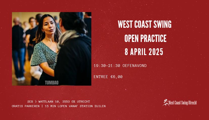Open Practice West Coast Swing (Utrecht)