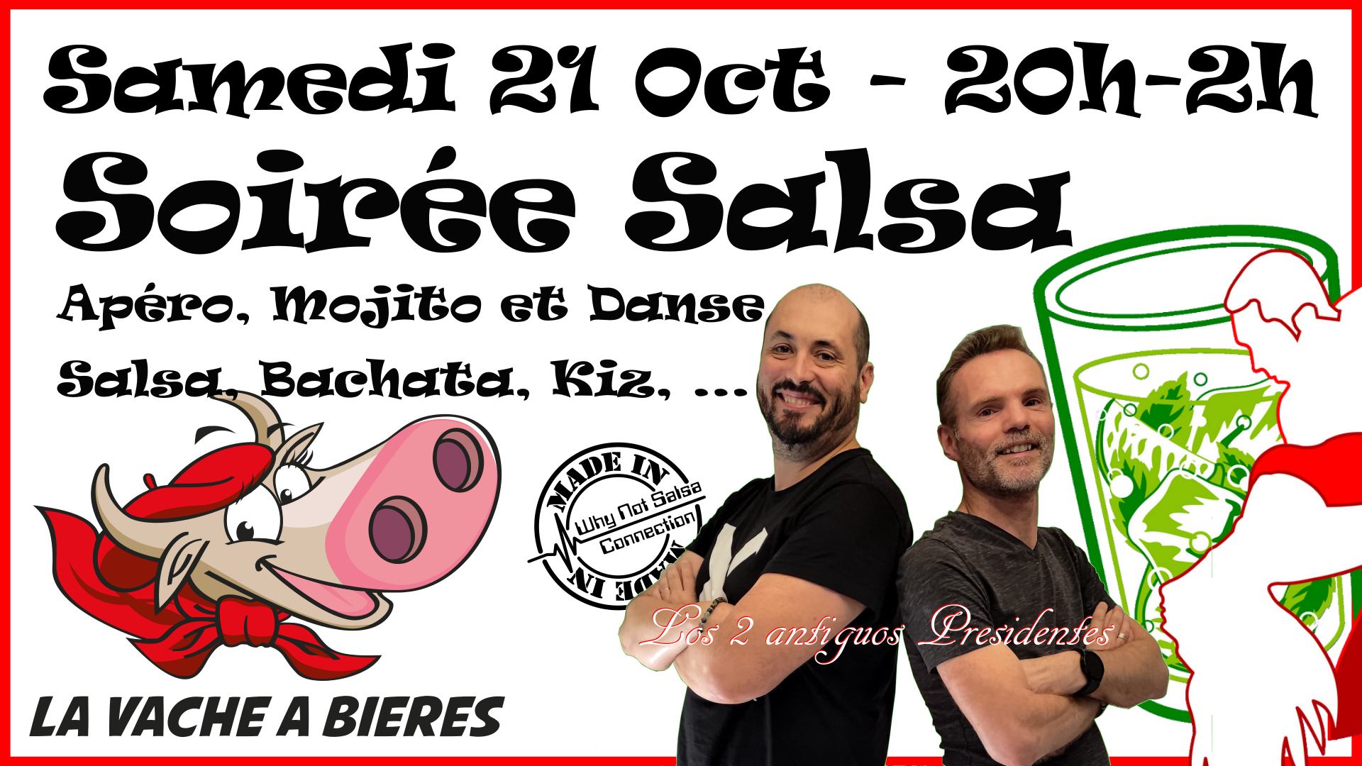 #1 Soirée Salsa La Vache à Bières - Cholet