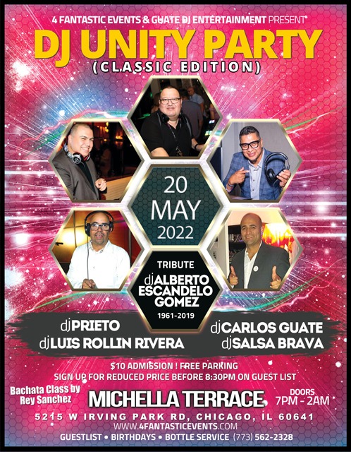 DJ UNITY Friday @ Michella’s - Classic Edition