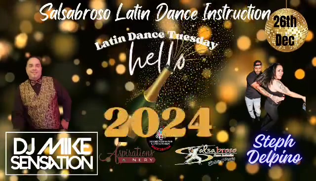 Latin Dance Tuesday: Goodbye 2023 Pre NYE-Celebration