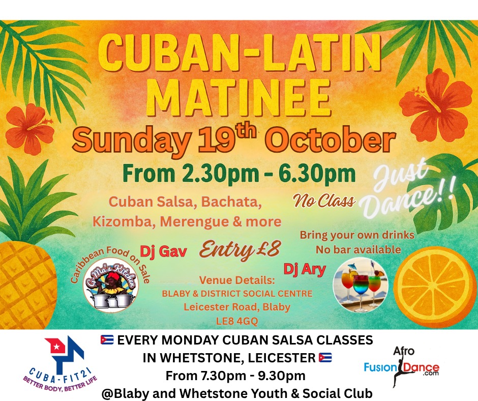 Cuban-Latin Matinee in Leicester