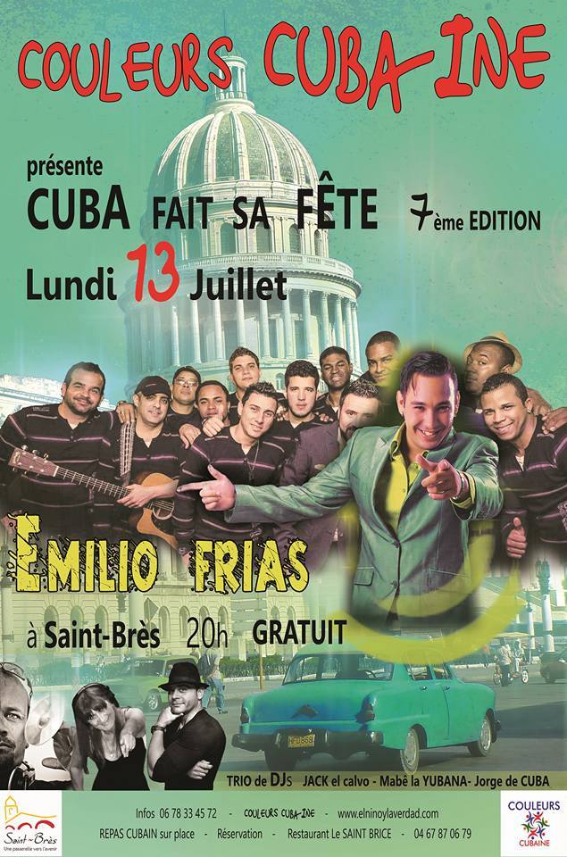 CUBA FAIT SA FÊTE A SAINT-BRES ( Montpellier )