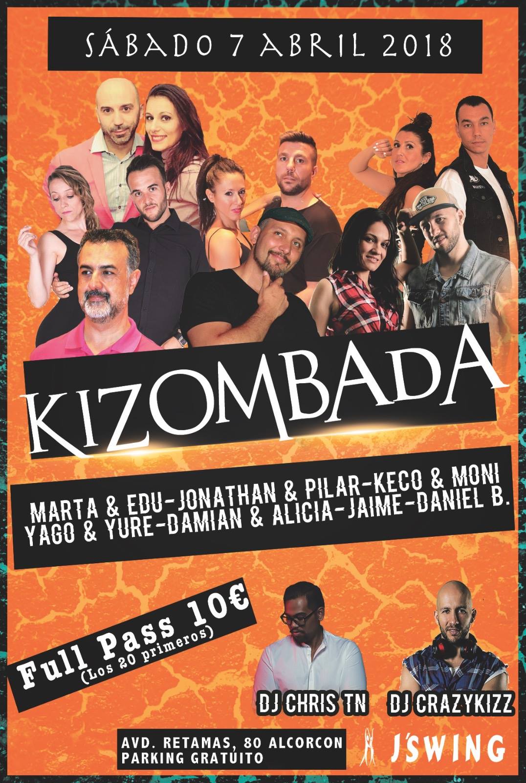 Kizombada 7 Abril 2018