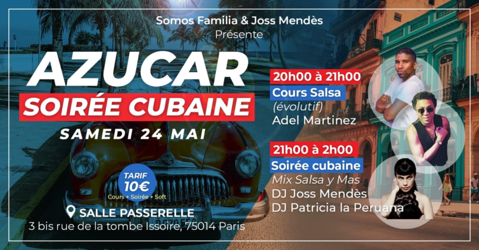 AZUCAR - Adel Martinez - Patricia la Peruana - Joss Mendes 24 Mai 2025