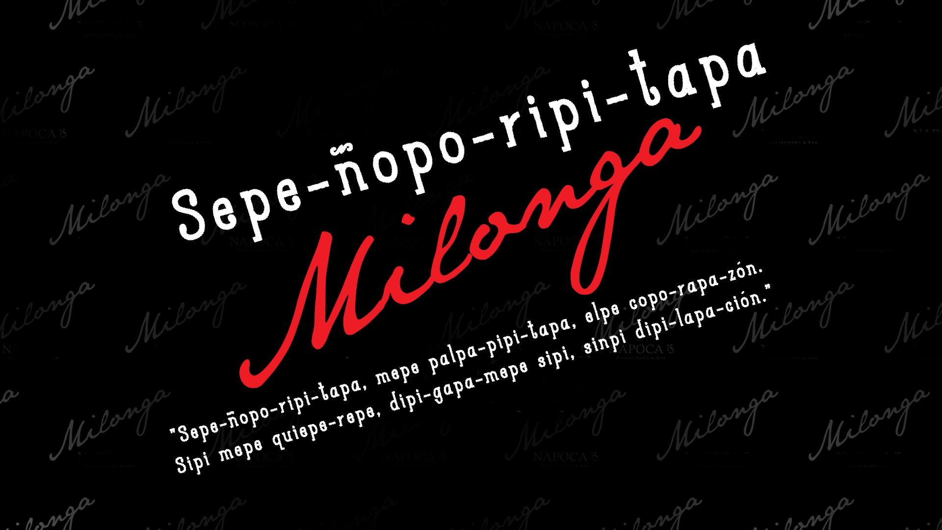 ¡Online! Milonga "Sepe nopo ripi tapa" - DJ Csongor Kicsi