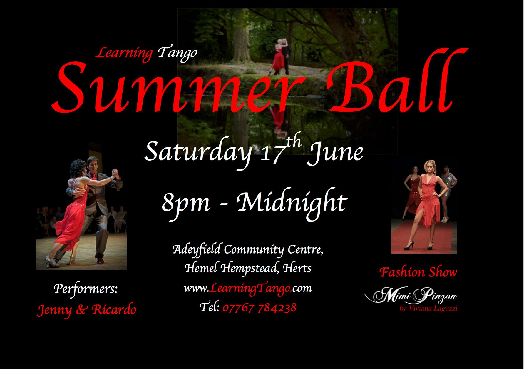Learning Tango Summer Ball