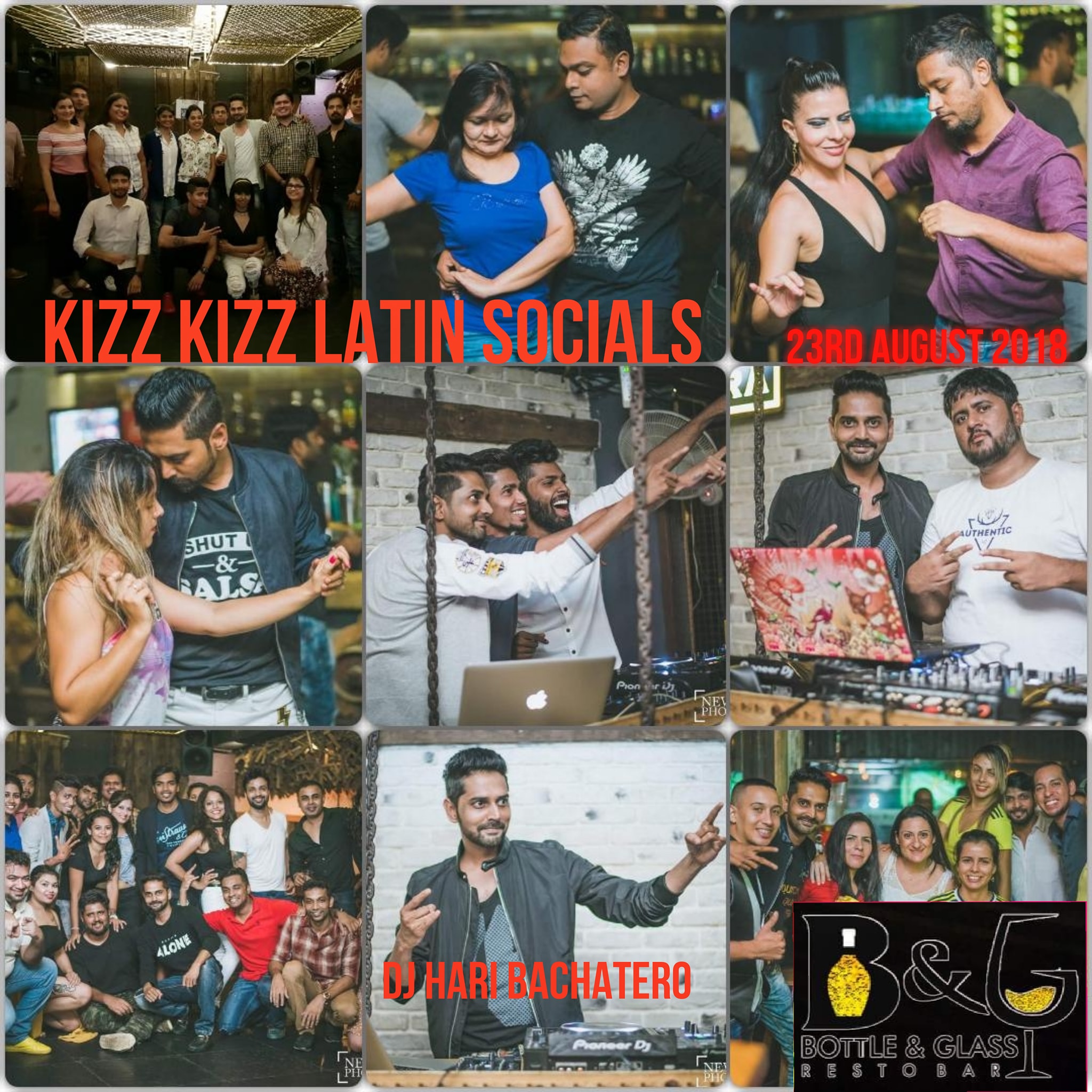 Kizz Kizz Latin Socials - 23rd AUG 2018