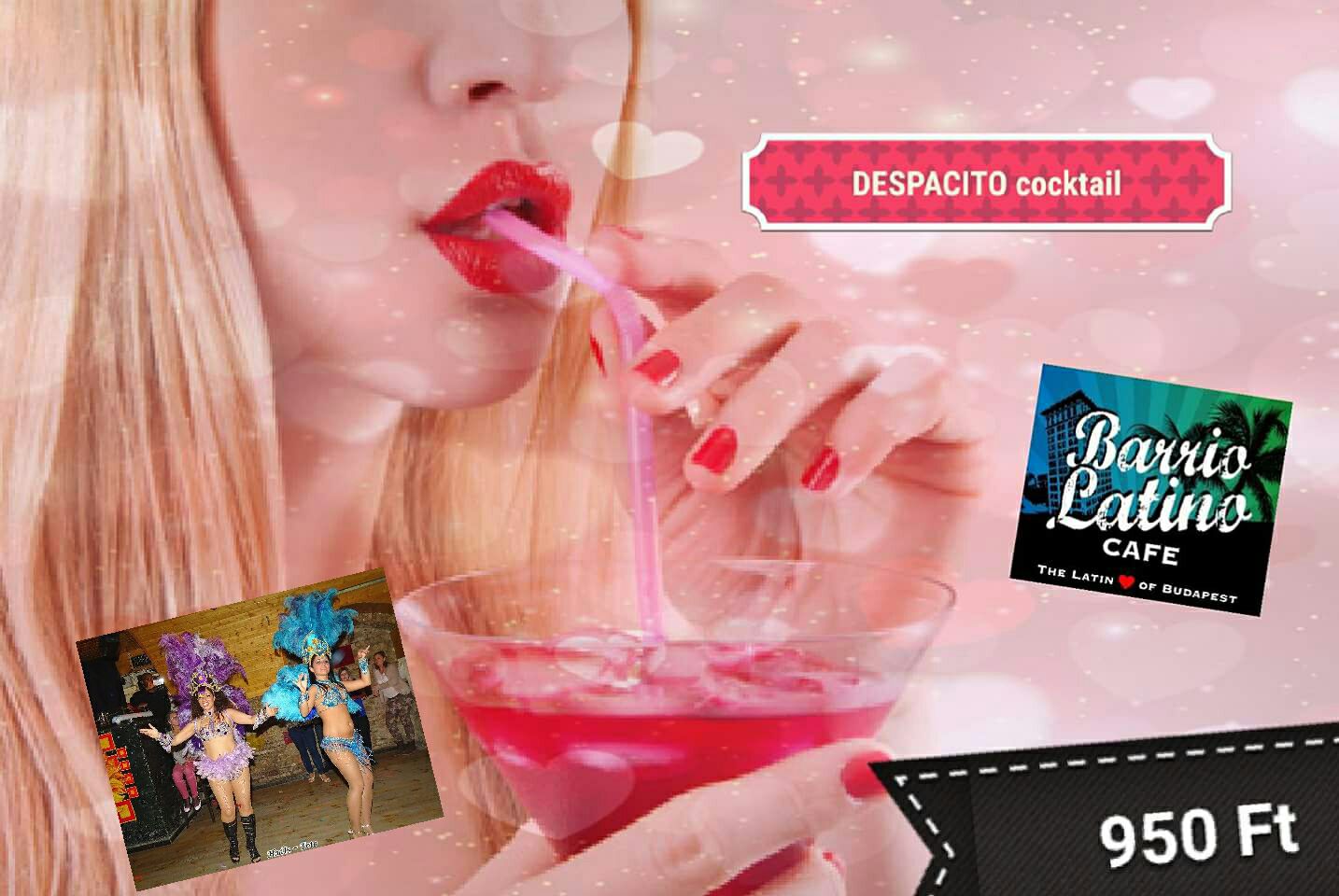 FREE!!! Salsa-Latin party + Despacito Koktél Night + SAMBA SHOW