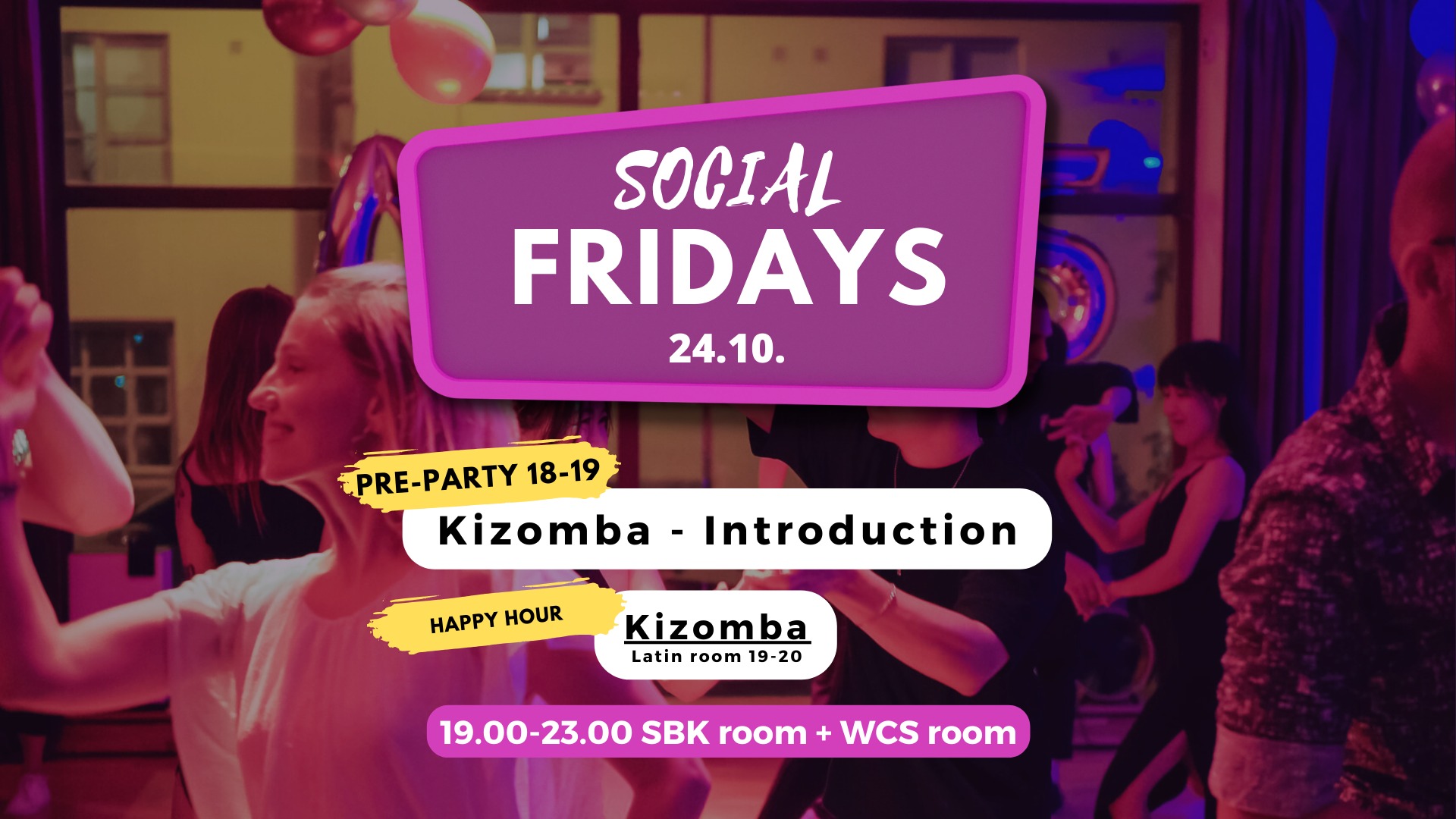 Social Fridays - 24.10. Kizomba Introduction