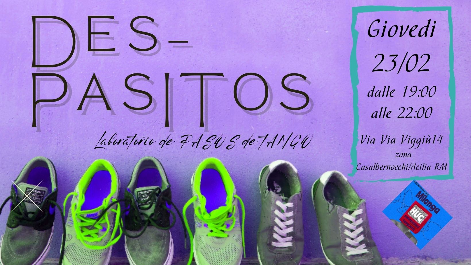 LABORATORIO de PASOS de TANGO