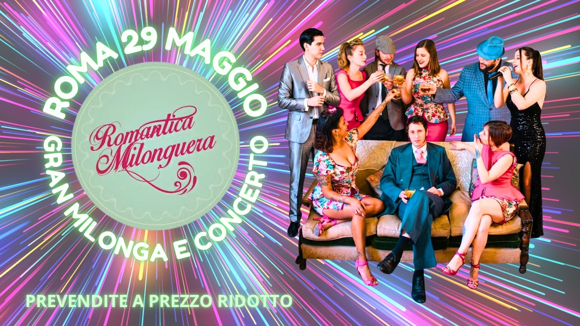 Gran Concerto e Milonga - Orquesta Romantica Milonguera - ROMA Venerdì 29 Maggio 2026