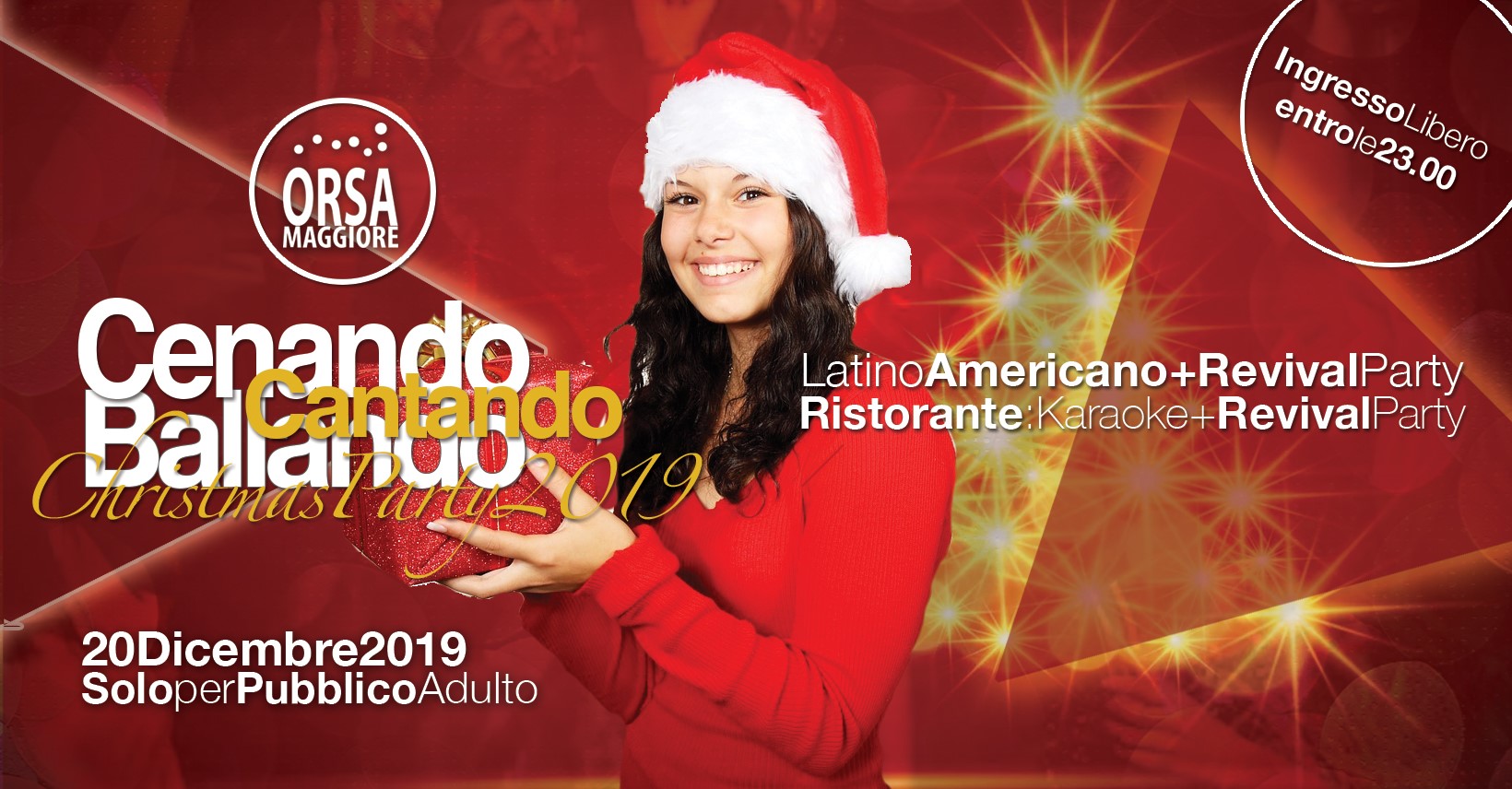 CenandoCantandoBallando-ChristmasParty - Venerdì Orsamaggiore