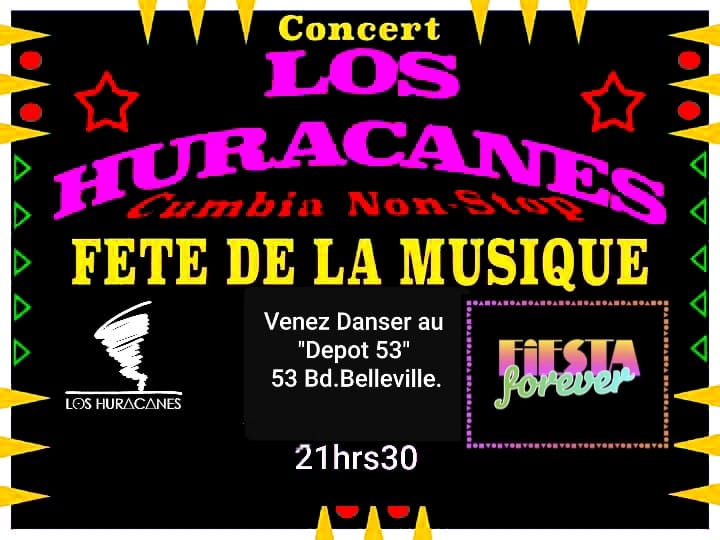 ★Los Huracanes ★ Venez danser la Cumbia non Stop