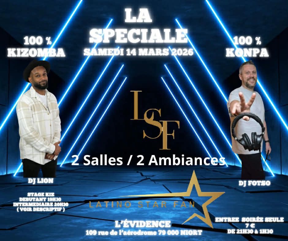 SOIREE LSF⭐️ LA SPECIALE BY L'EVIDENCE NIORT