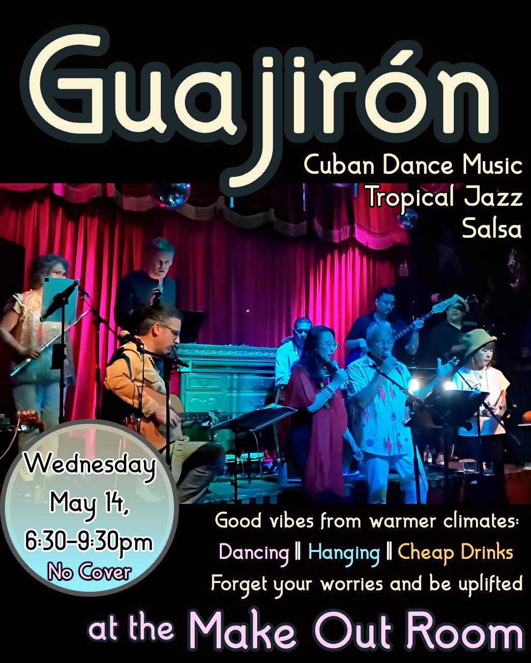 πΆ Live Cuban Dance Night at the Make Out Room π