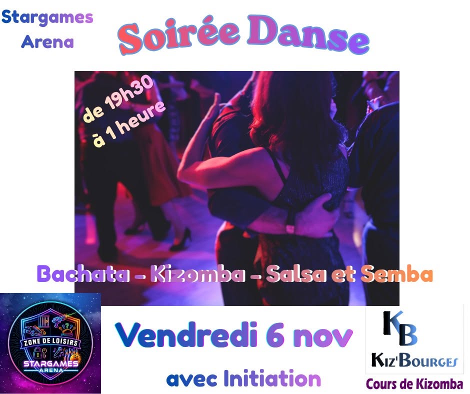 Soirée Danse au Stargames à Bourges