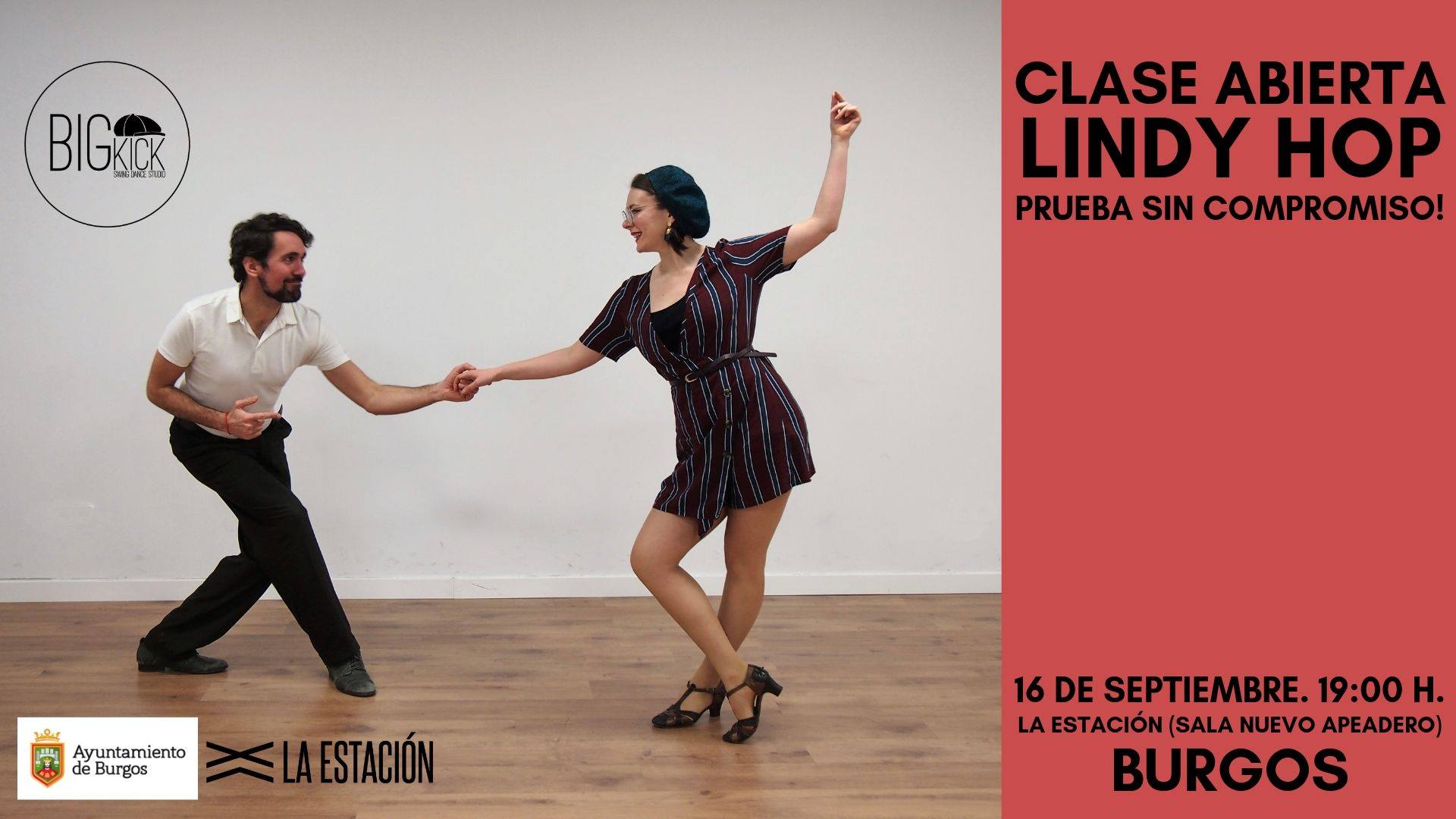 Clase abierta de Lindy Hop (Swing) en Burgos