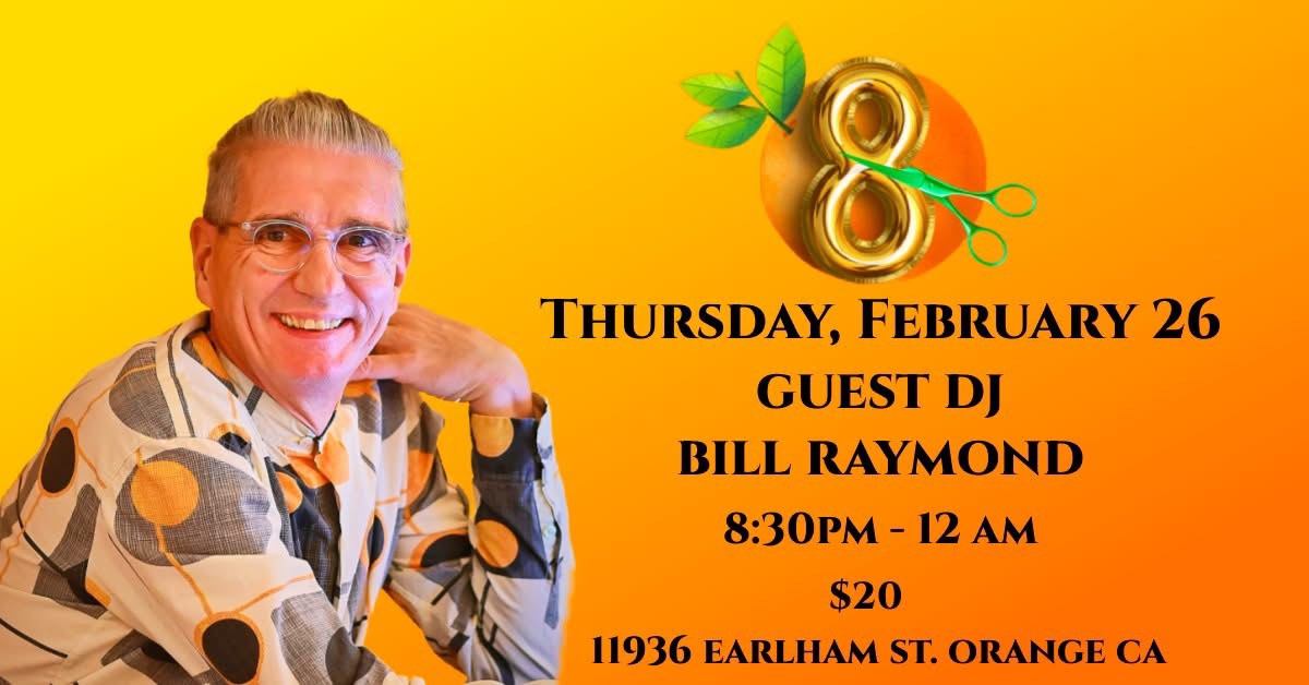 Milonga Ocho Cortado with DJ Bill Raymond!