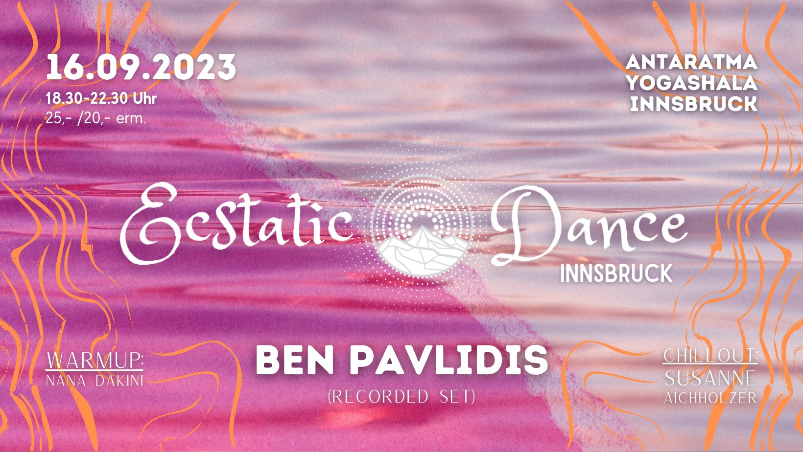 Ecstatic Dance Innsbruck BEN PAVLIDIS (recorded Set) Nana Dakini Susanne Aichholzer