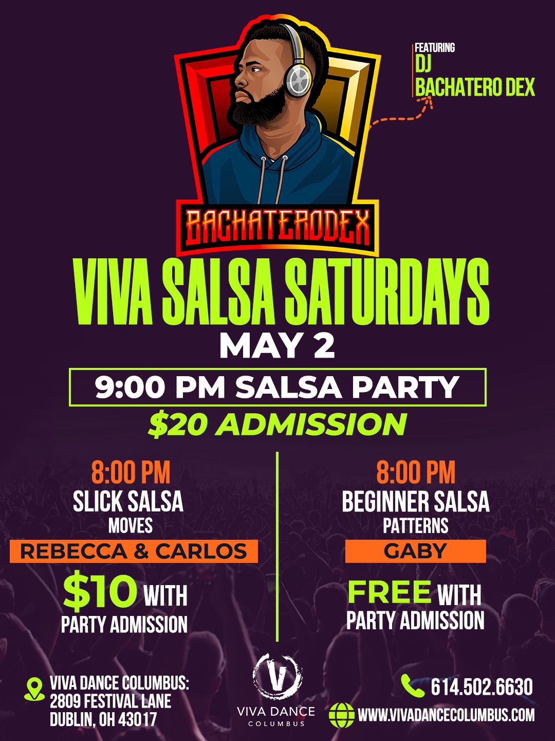 Viva Salsa Saturdays - Momentum May
